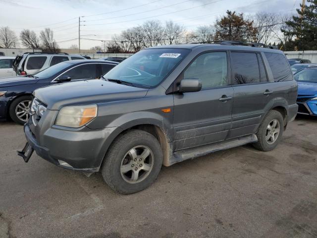 2HKYF18557H536155 - 2007 HONDA PILOT EXL GRAY photo 1