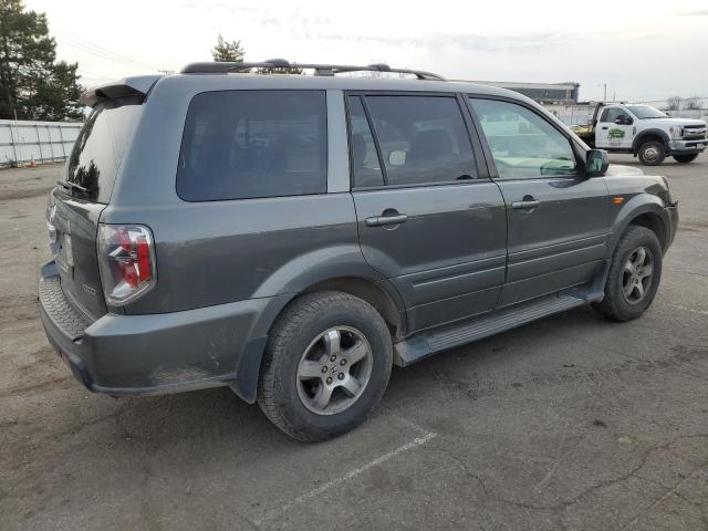 2HKYF18557H536155 - 2007 HONDA PILOT EXL GRAY photo 3