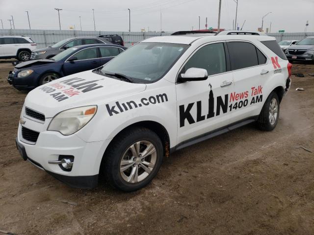 2CNFLNEC9B6265619 - 2011 CHEVROLET EQUINOX LT WHITE photo 1