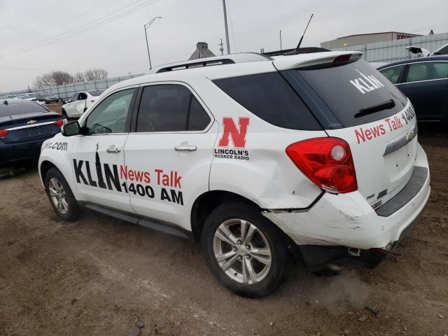 2CNFLNEC9B6265619 - 2011 CHEVROLET EQUINOX LT WHITE photo 2