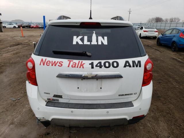 2CNFLNEC9B6265619 - 2011 CHEVROLET EQUINOX LT WHITE photo 6