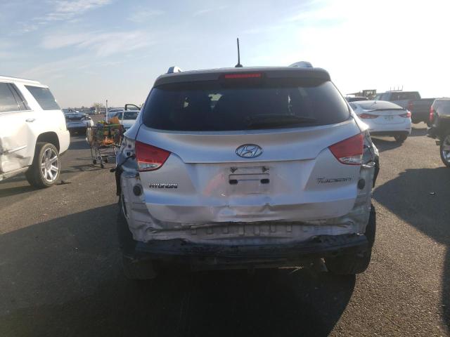 KM8JU3AC9CU443131 - 2012 HYUNDAI TUCSON GLS SILVER photo 6