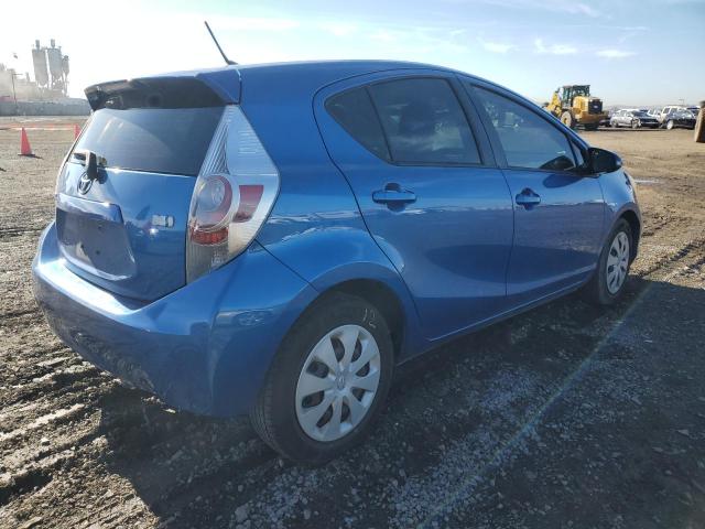 JTDKDTB32C1031397 - 2012 TOYOTA PRIUS C BLUE photo 3