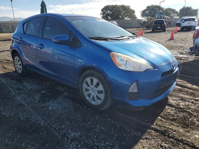 JTDKDTB32C1031397 - 2012 TOYOTA PRIUS C BLUE photo 4