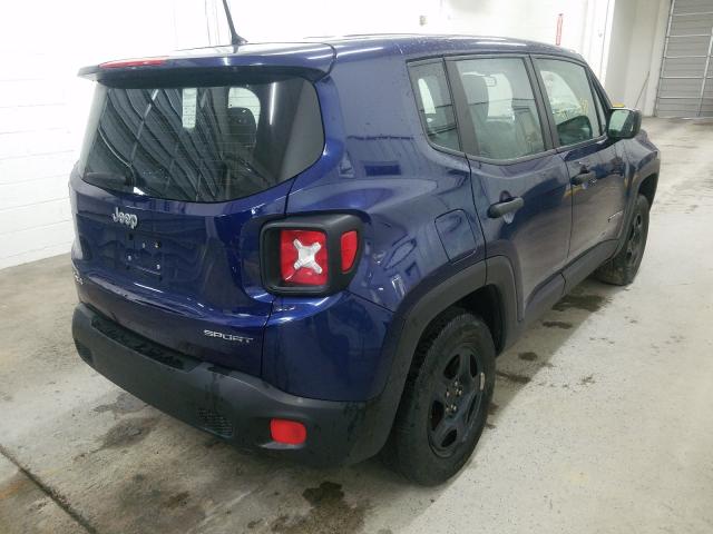 ZACCJBAB8HPF11838 - 2017 JEEP RENEGADE SPORT  լուսանկար 4