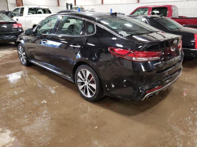 5XXGV4L20GG031603 - 2016 KIA OPTIMA SXL BLACK photo 2