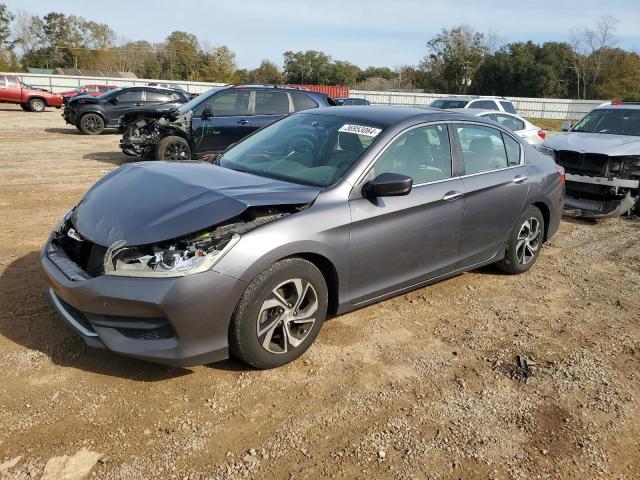 1HGCR2F33GA124401 - 2016 HONDA ACCORD LX GRAY photo 1