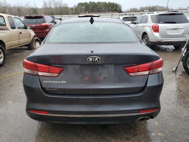 KNAGT4L38H5163722 - 2017 KIA OPTIMA LX GRAY photo 6