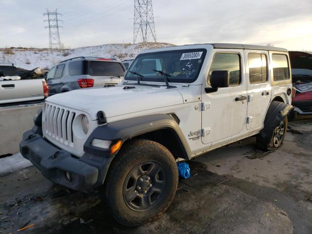 1C4HJXDGXJW138465 - 2018 JEEP WRANGLER U SPORT WHITE photo 1