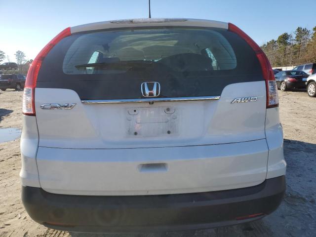 5J6RM4H39EL037954 - 2014 HONDA CR-V LX WHITE photo 6