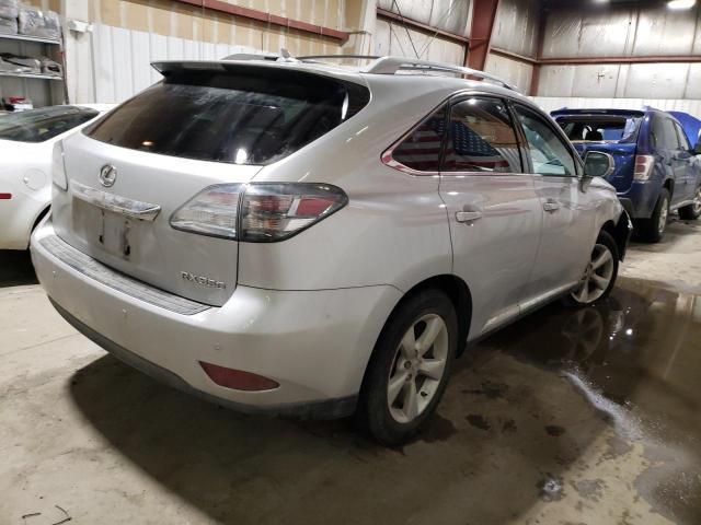 2T2BK1BA4CC135681 - 2012 LEXUS RX 350 SILVER photo 3