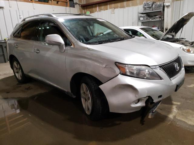 2T2BK1BA4CC135681 - 2012 LEXUS RX 350 SILVER photo 4