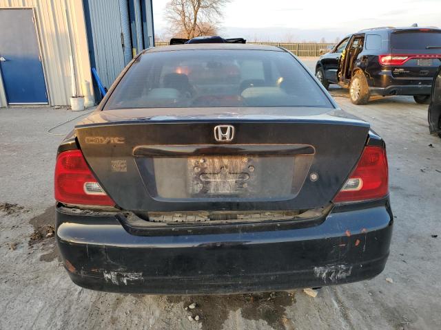 1HGEM22921L072823 - 2001 HONDA CIVIC SI BLACK photo 6