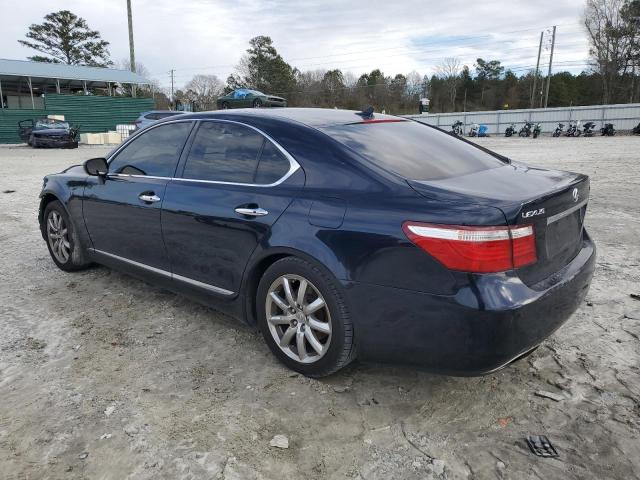 JTHBL46F775016839 - 2007 LEXUS LS 460 BLUE photo 2