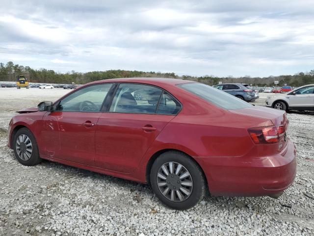 3VW267AJ2GM285666 - 2016 VOLKSWAGEN JETTA S RED photo 2