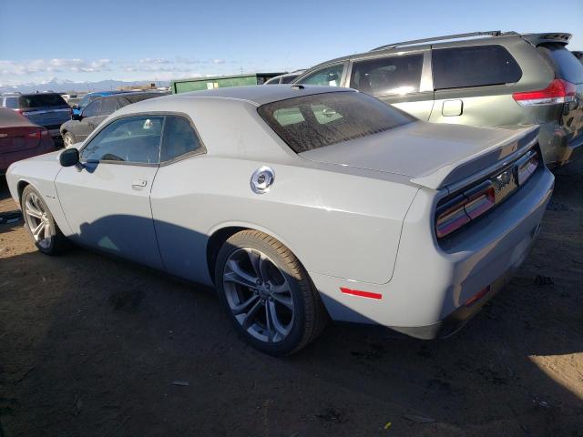 2C3CDZBT7MH593827 - 2021 DODGE CHALLENGER R/T GRAY photo 2