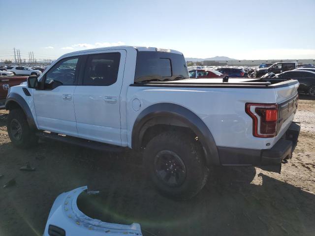 1FTFW1RGXHFB36031 - 2017 FORD F150 RAPTOR WHITE photo 2