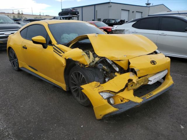 JF1ZNAA15F8705429 - 2015 TOYOTA SCION FR-S YELLOW photo 4