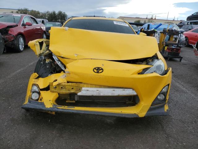 JF1ZNAA15F8705429 - 2015 TOYOTA SCION FR-S YELLOW photo 5