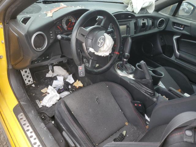 JF1ZNAA15F8705429 - 2015 TOYOTA SCION FR-S ყვითელი ფოტო 8
