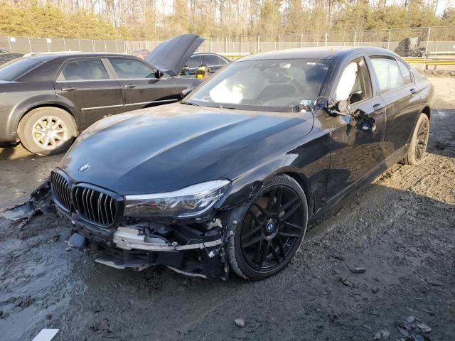 WBA7E4C52JGV24187 - 2018 BMW 740 XI BLACK photo 1