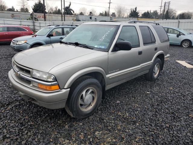 1GNDT13W1Y2284051 - 2000 CHEVROLET BLAZER BEIGE photo 1