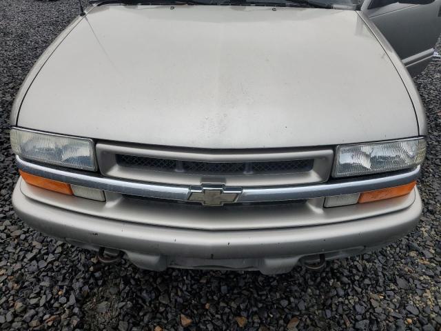 1GNDT13W1Y2284051 - 2000 CHEVROLET BLAZER BEIGE photo 11