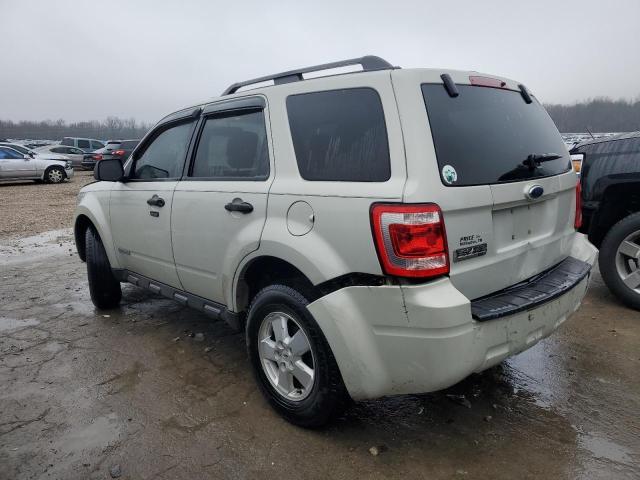 1FMCU03ZX8KE49449 - 2008 FORD ESCAPE XLT BEIGE photo 2