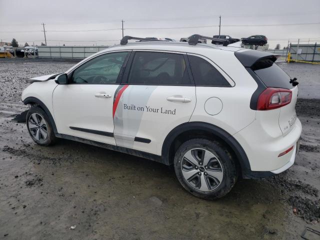 KNDCB3LC1K5331139 - 2019 KIA NIRO FE WHITE photo 2