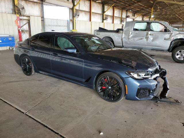 WBA53BJ03PWY06975 - 2023 BMW 540 I BLUE photo 4