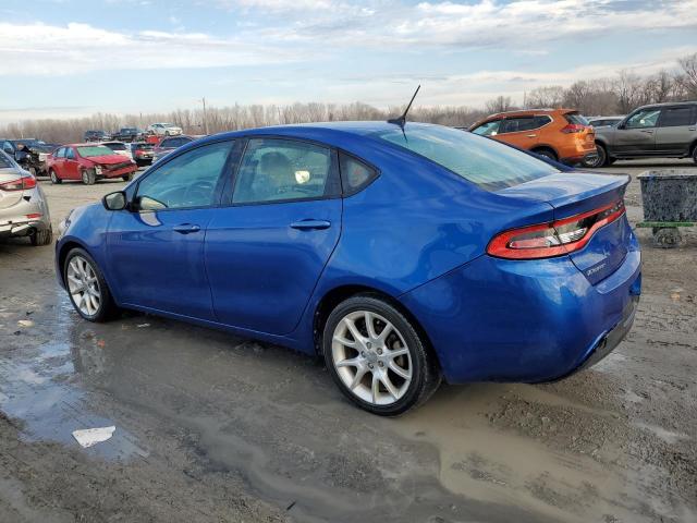 1C3CDFBA2DD136689 - 2013 DODGE DART SXT BLUE photo 2