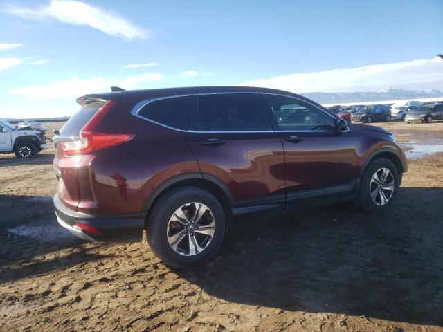 2HKRW5H36JH411473 - 2018 HONDA CR-V LX BURGUNDY photo 3