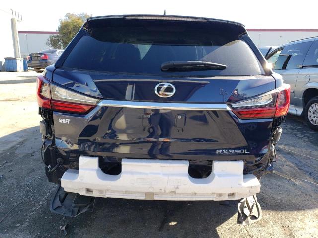 JTJDZKCA6J2005682 - 2018 LEXUS RX 350 L BLUE photo 6