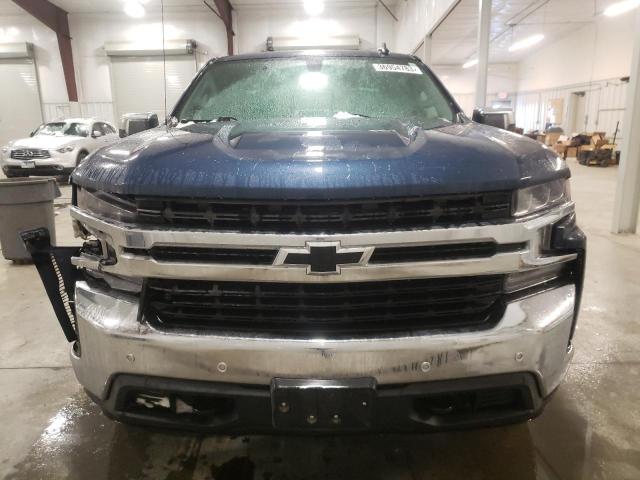 1GCRYDED8KZ339316 - 2019 CHEVROLET 1500 K1500 LT BLUE photo 5