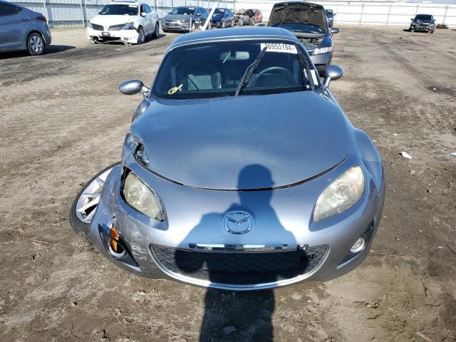 JM1NC26F090200281 - 2009 MAZDA MX-5 MIATA SILVER photo 5