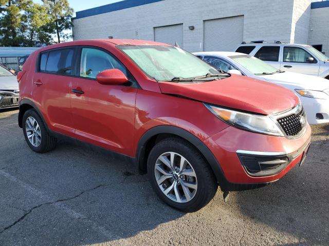 KNDPB3AC2F7671883 - 2015 KIA SPORTAGE LX RED photo 4