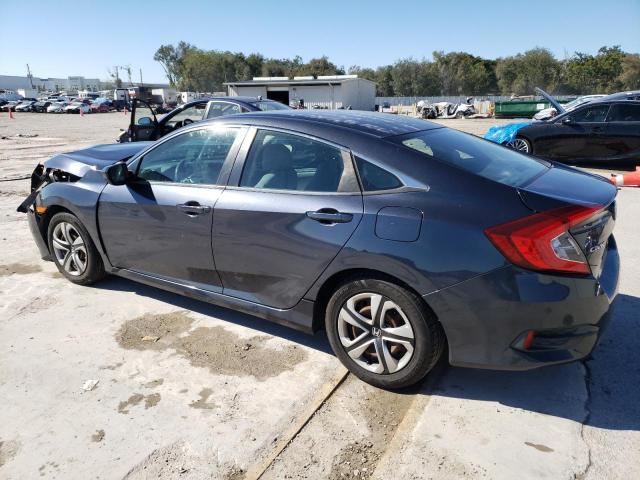 2HGFC2F50HH530560 - 2017 HONDA CIVIC LX GRAY photo 2