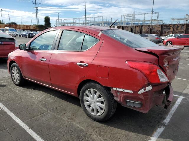 3N1CN7AP6FL808435 - 2015 NISSAN VERSA S RED photo 2