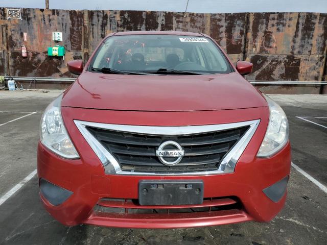 3N1CN7AP6FL808435 - 2015 NISSAN VERSA S RED photo 5