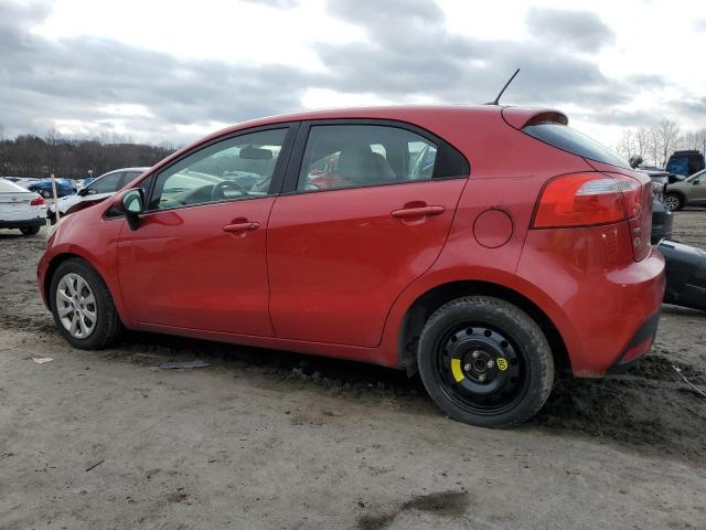 KNADM5A3XC6038247 - 2012 KIA RIO LX RED photo 2