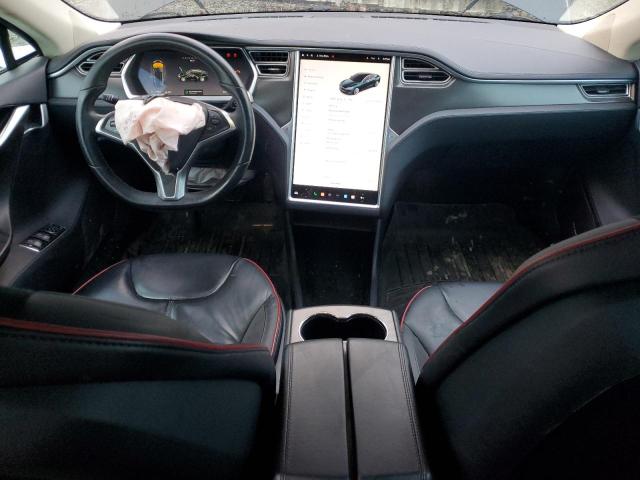 5YJSA1CN8DFP21581 - 2013 TESLA MODEL S მწვანე ფოტო 8