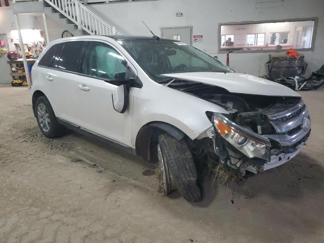 2FMDK3JC8DBA79875 - 2013 FORD EDGE SEL WHITE photo 4