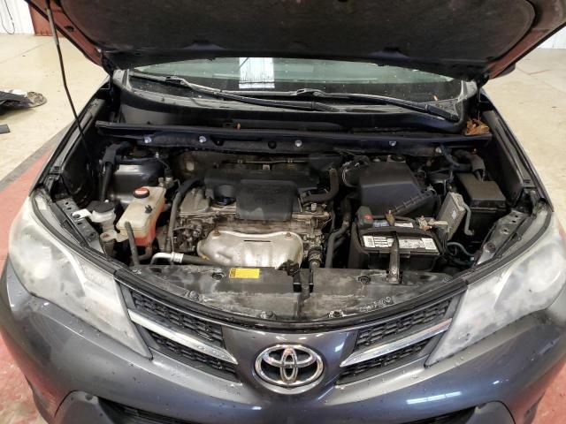 JTMZFREV4FJ029177 - 2015 TOYOTA RAV4 LE GRAY photo 12