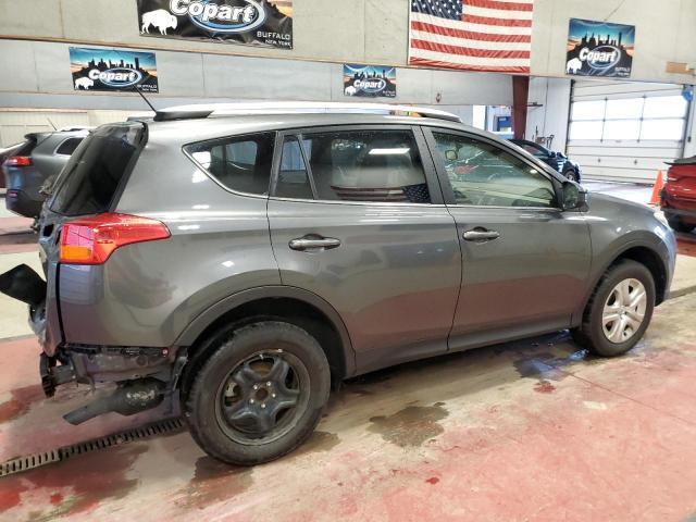 JTMZFREV4FJ029177 - 2015 TOYOTA RAV4 LE GRAY photo 3