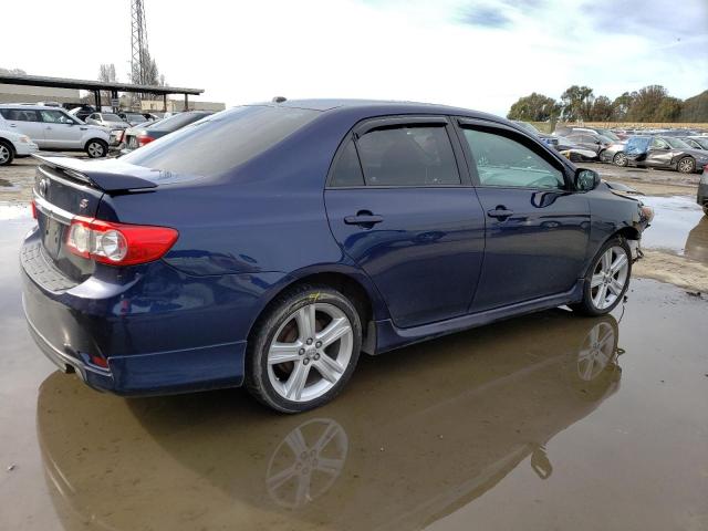5YFBU4EEXDP181435 - 2013 TOYOTA COROLLA BASE BLUE photo 3