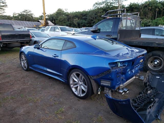 1G1FB1RS9J0157924 - 2018 CHEVROLET CAMARO LT BLUE photo 2