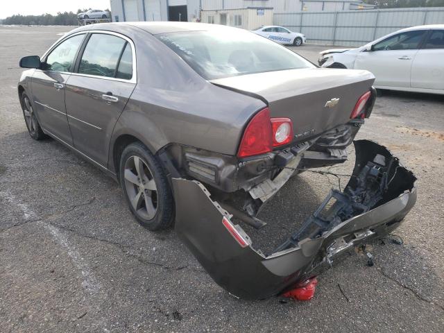 1G1ZC5EU3CF128301 - 2012 CHEVROLET MALIBU 1LT GRAY photo 2