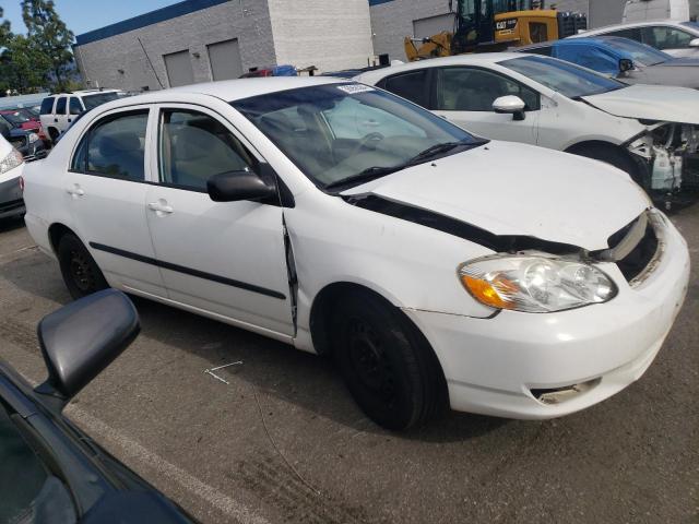 1NXBR32E04Z279341 - 2004 TOYOTA COROLLA CE WHITE photo 4