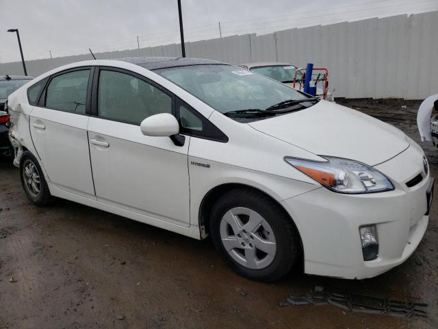 JTDKN3DU7A0047682 - 2010 TOYOTA PRIUS WHITE photo 4