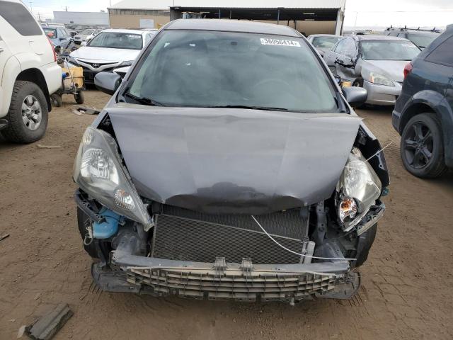 JHMGE8H37CC029073 - 2012 HONDA FIT GRAY photo 5